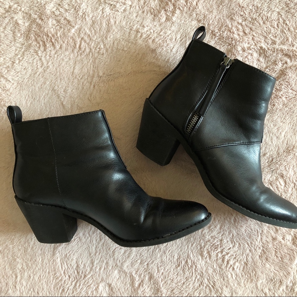 Black Ankle Booties